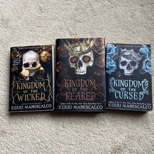 Kingdom of the Wicked book series by Kerri Maniscalco